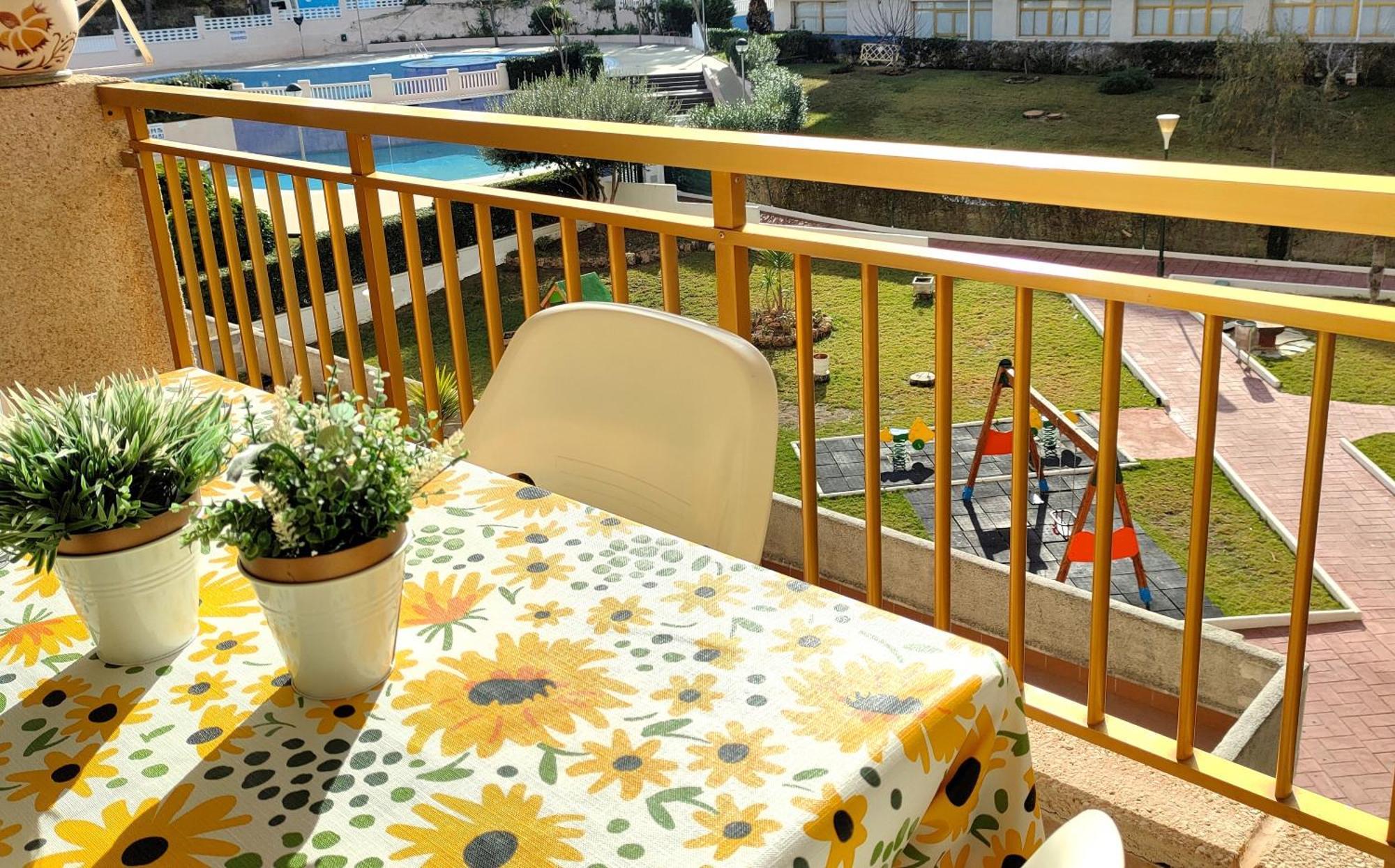 Luminoso Apartamento En Salou Con Terraza Y Parque Infantil Ideal Familias 外观 照片